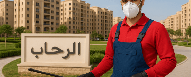 مكافحة الحشرات فى الرحاب