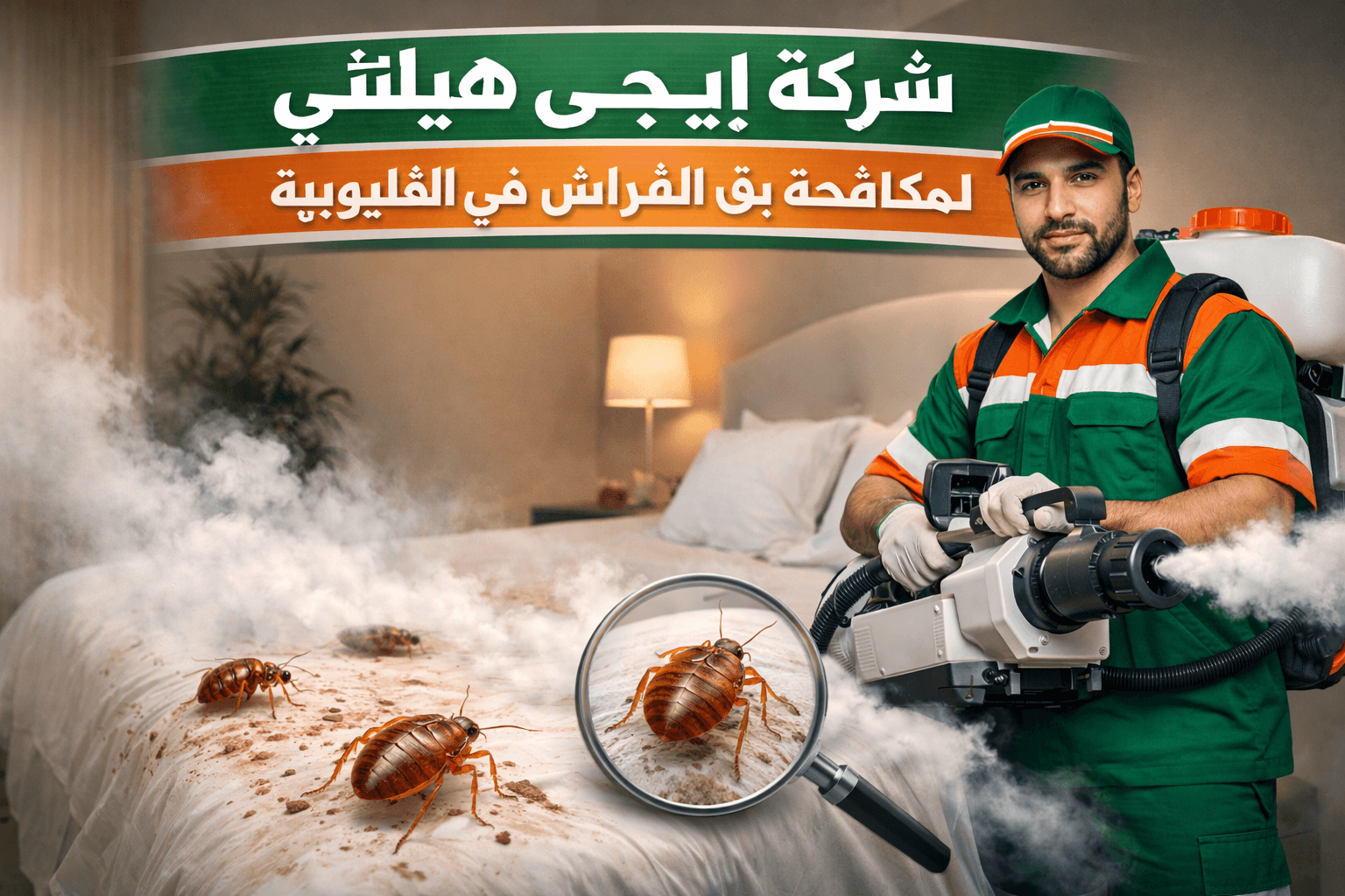 مكافحة بق الفراش في القليوبية