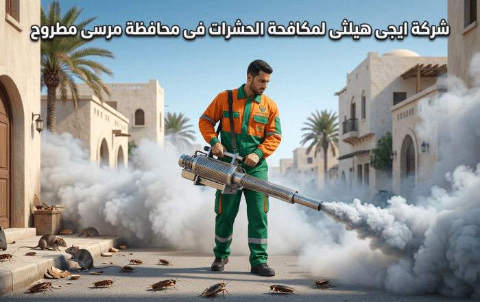 شركة مكافحة حشرات في مرسي مطروح