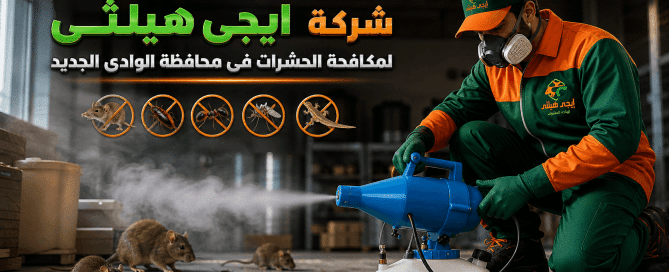 شركة مكافحة حشرات في الوادي الجديد