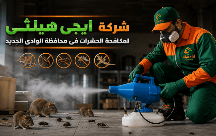 شركة مكافحة حشرات في الوادي الجديد
