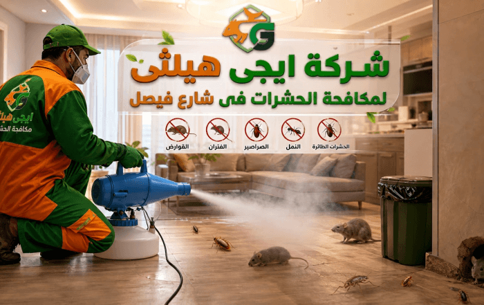 شركة مكافحة حشرات في فيصل