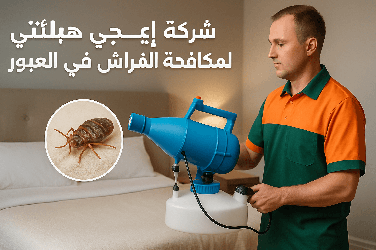 إبادة بق الفراش في مدينة العبور