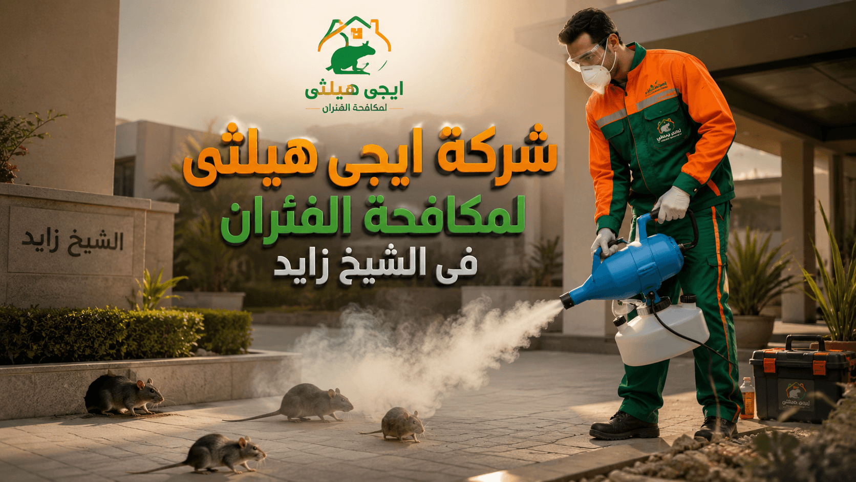 مكافحة الفئران في الشيخ زايد