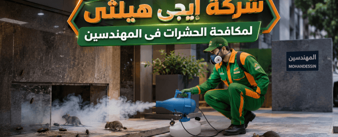 شركة مكافحة حشرات في المهندسين