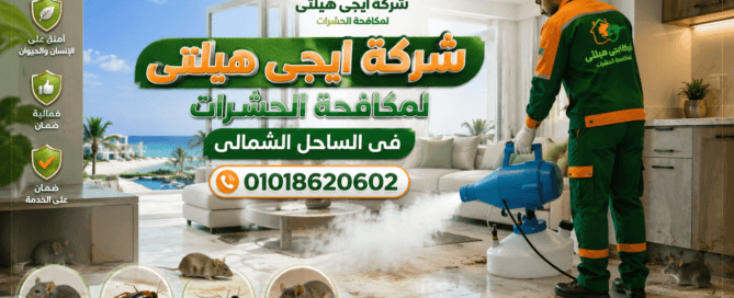 شركة مكافحة حشرات في الساحل الشمالي