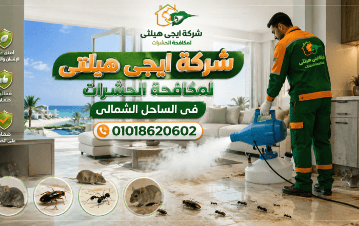 شركة مكافحة حشرات في الساحل الشمالي