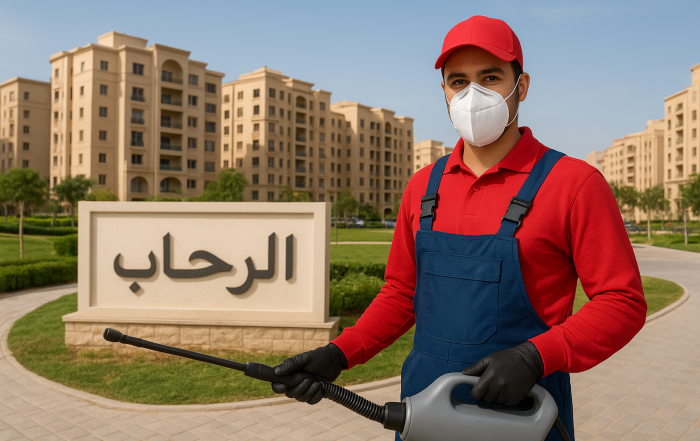 مكافحة الحشرات فى الرحاب