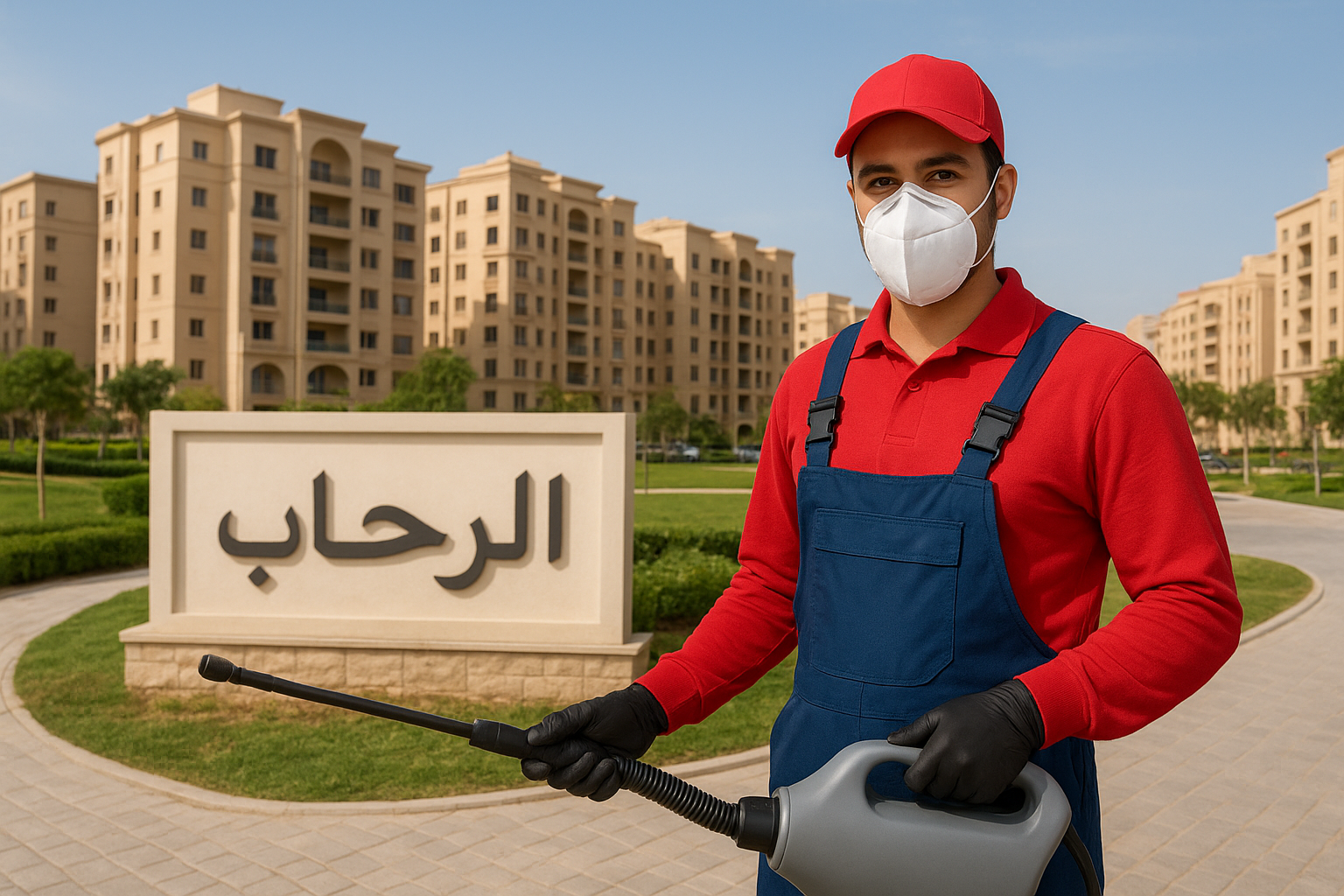 مكافحة الحشرات فى الرحاب