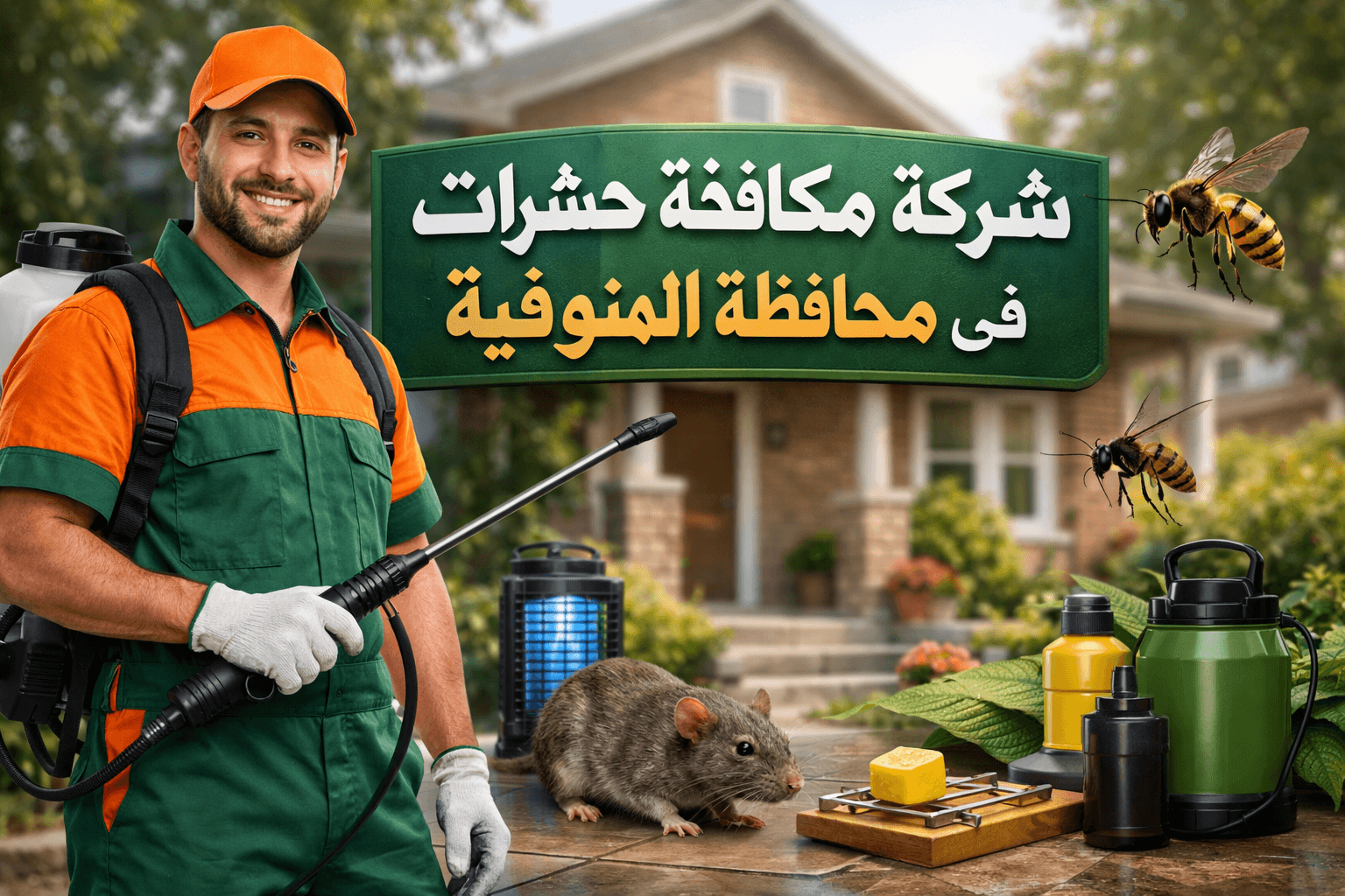 شركة مكافحة حشرات في المنوفية