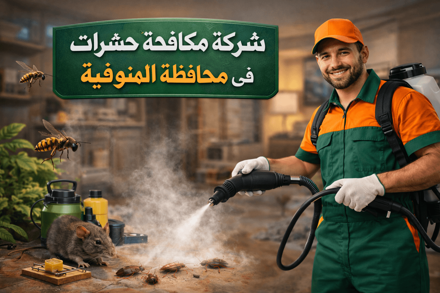 أفضل شركة مكافحة حشرات في المنوفية