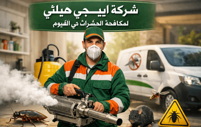 مكافحة حشرات في الفيوم
