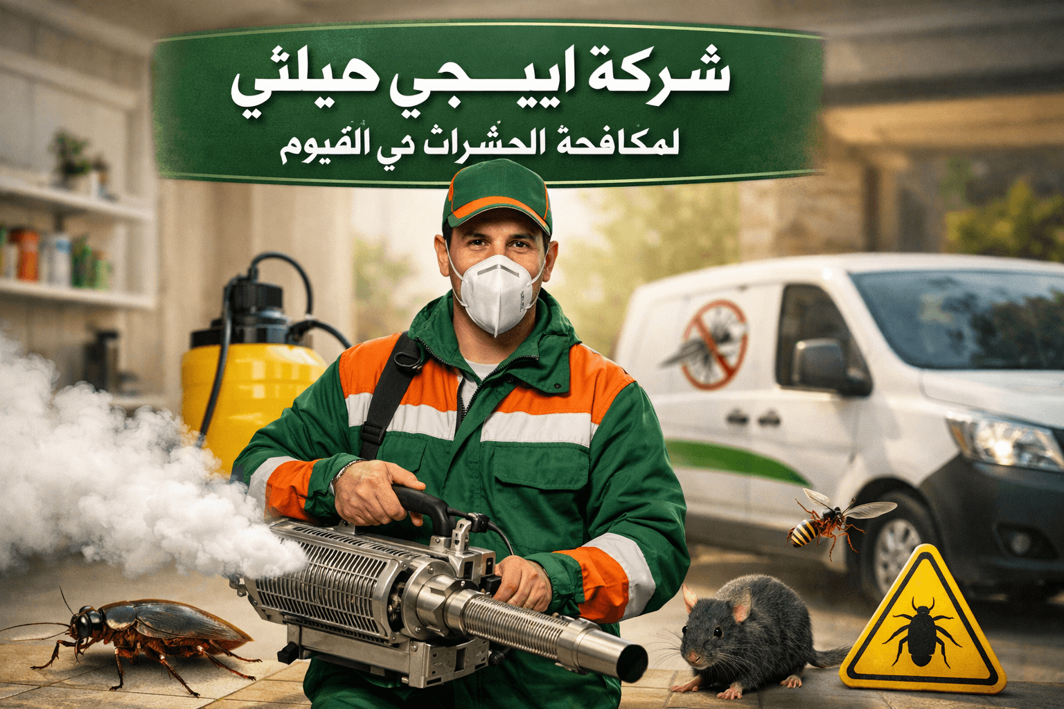 مكافحة حشرات في الفيوم