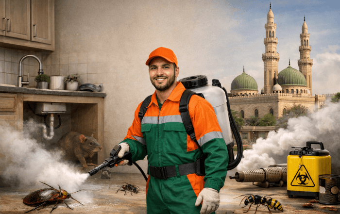 مكافحة الحشرات في محافظة الغربية