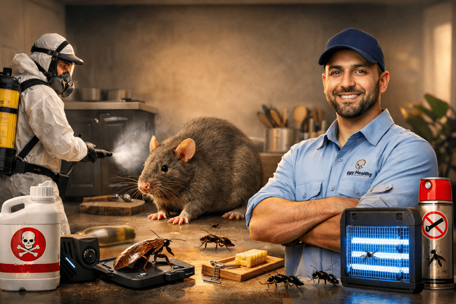 مكافحة حشرات فى بني سويف