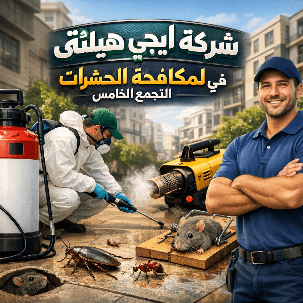 مكافحة حشرات في التجمع الخامس