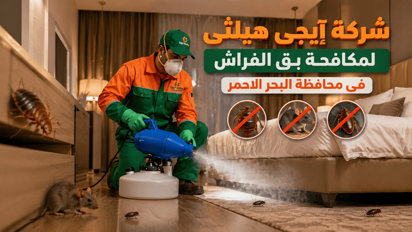 مكافحة البق في البحر الأحمر