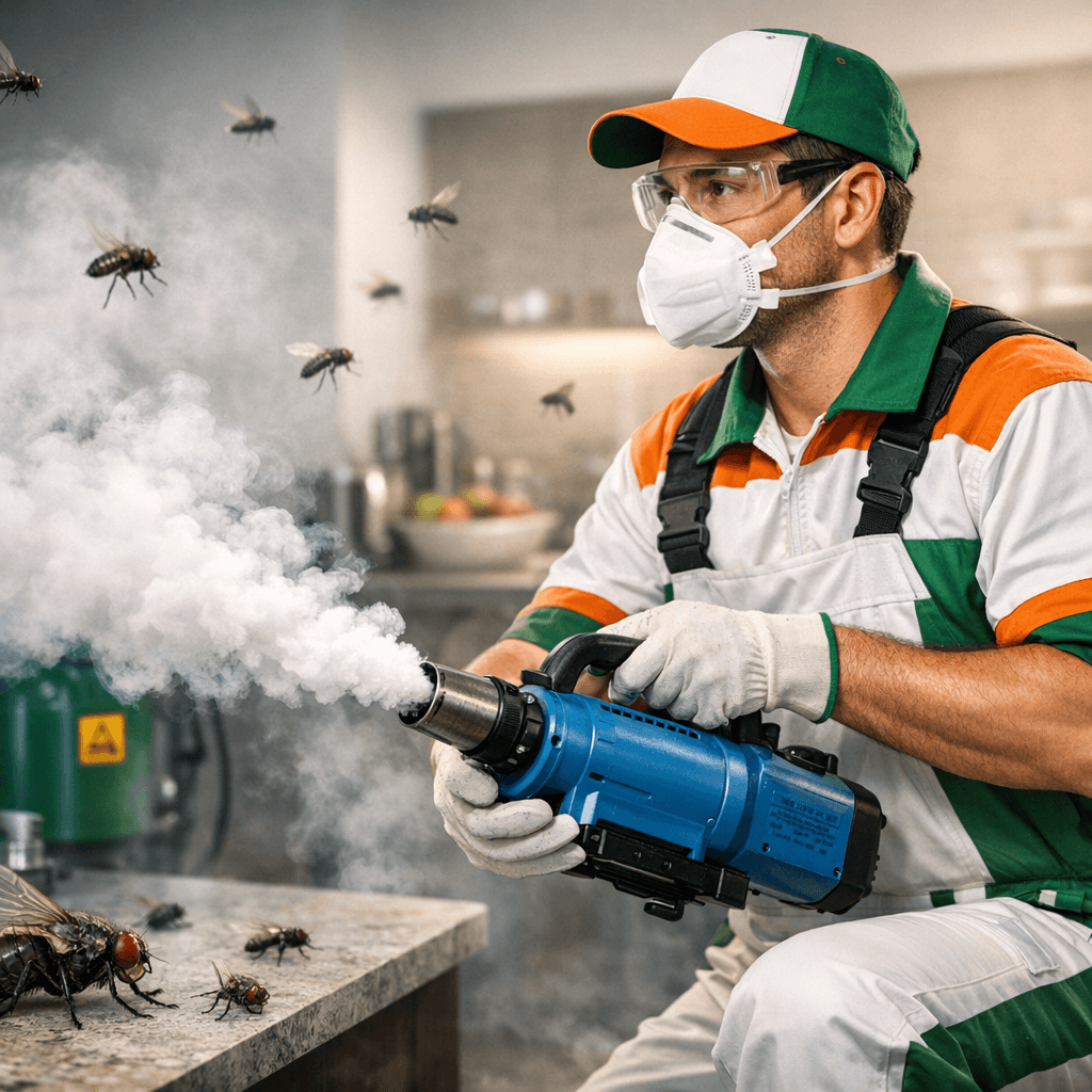 مكافحة الذباب في كفر الشيخ