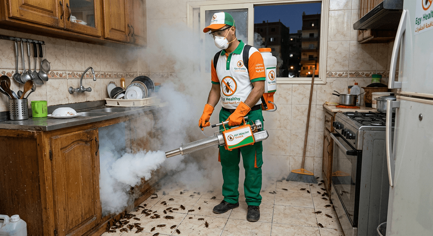 مكافحة الصراصير فى الشرقية