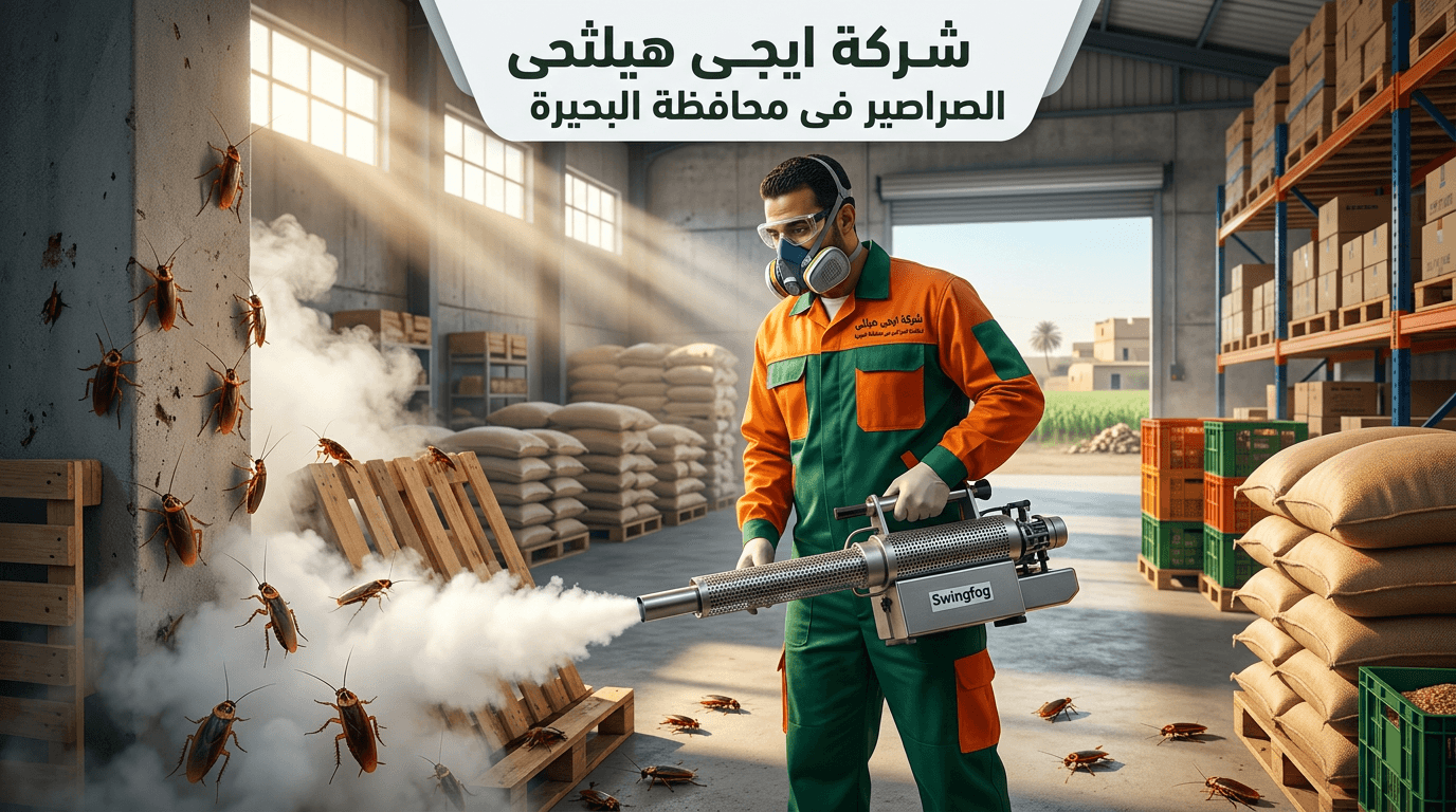 مكافحة الصراصير في البحيرة