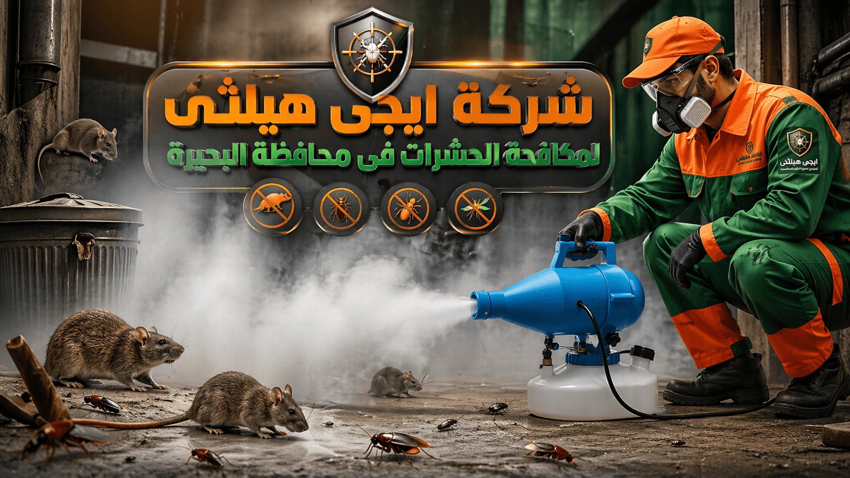 مكافحة الفئران في البحيرة