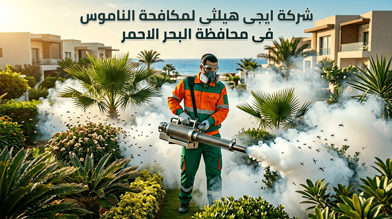 مكافحة الناموس والذباب في البحر الأحمر