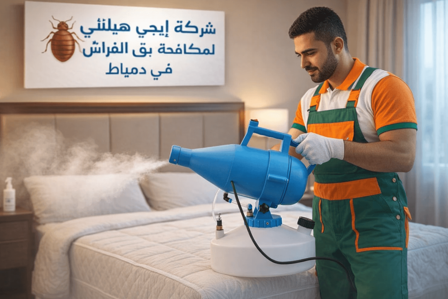 مكافحة بق الفراش في دمياط