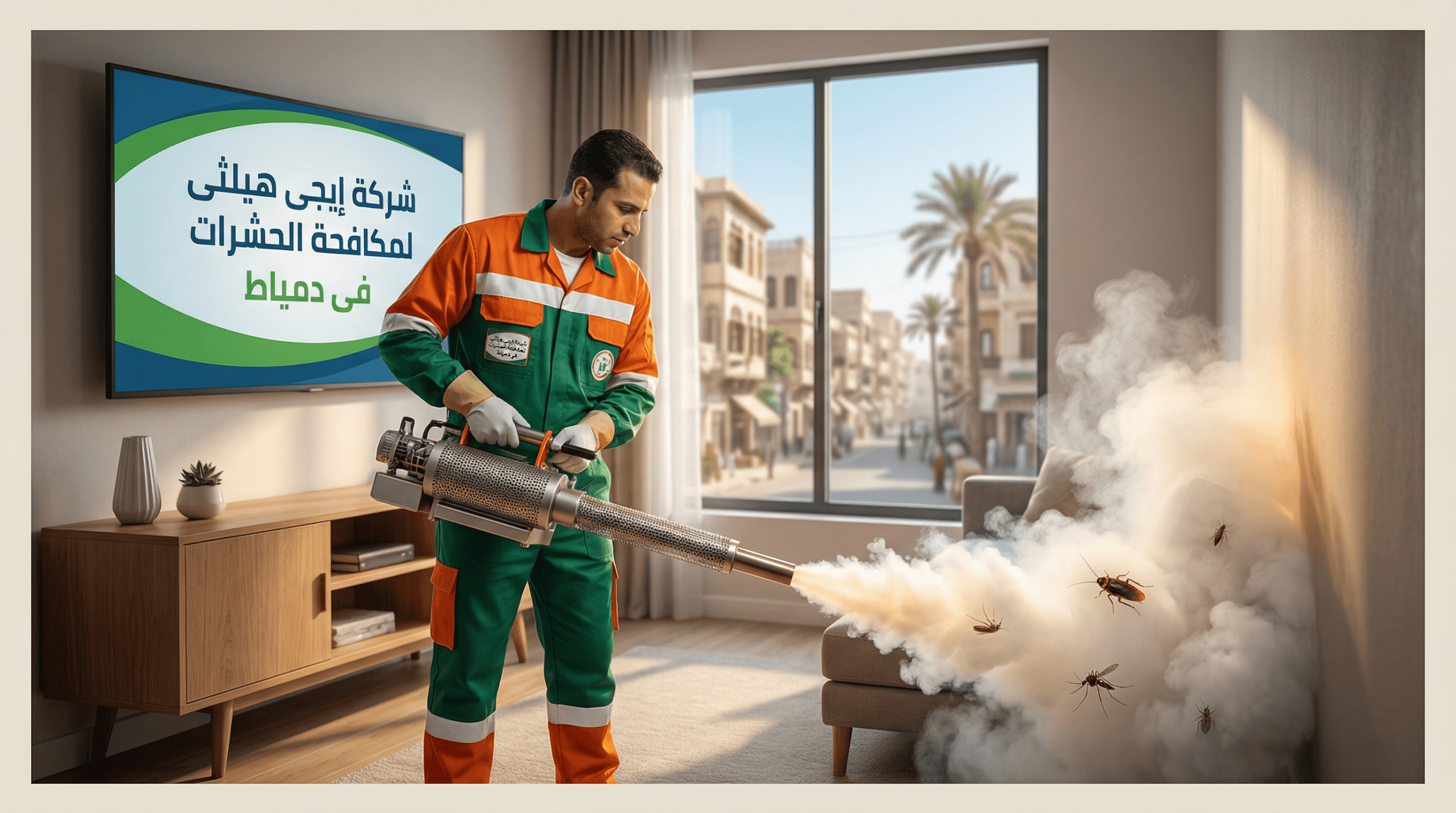 مكافحة حشرات في دمياط