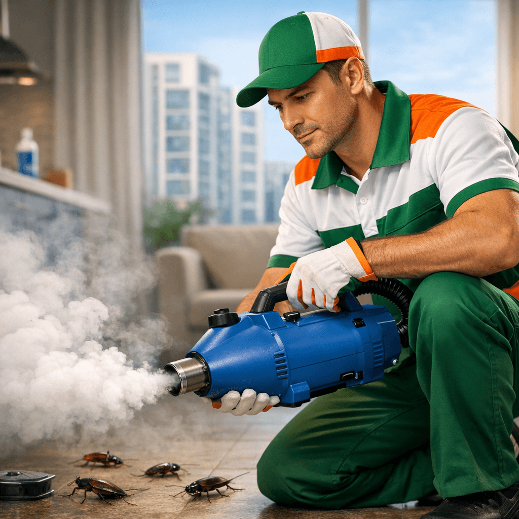 مكافحة الصراصير في التجمع الخامس