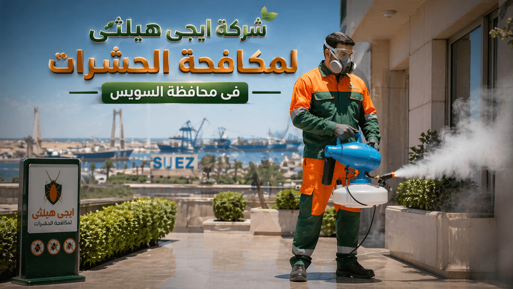 شركة مكافحة حشرات في السويس