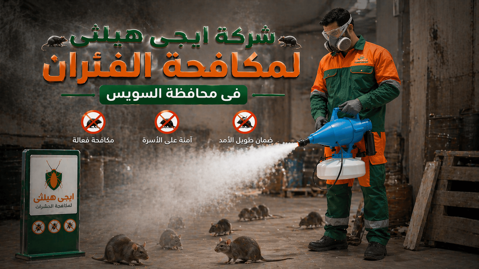 إبادة الفئران في السويس