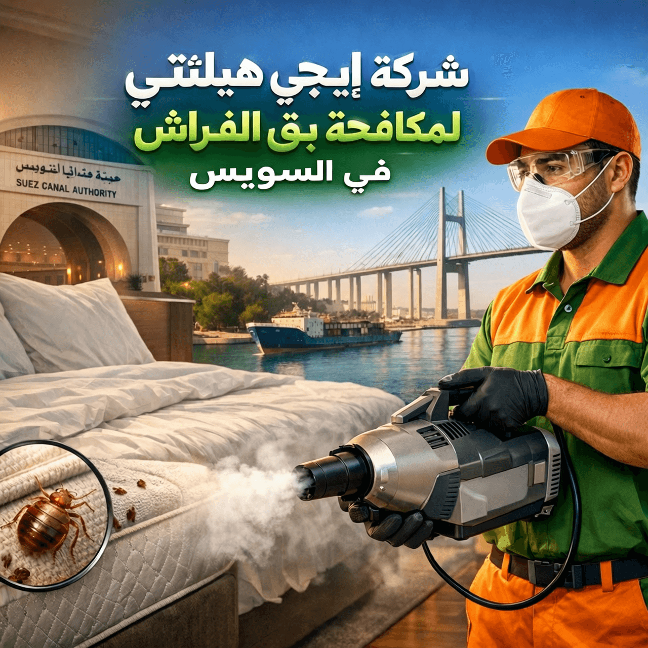 مكافحة حشرات في السويس