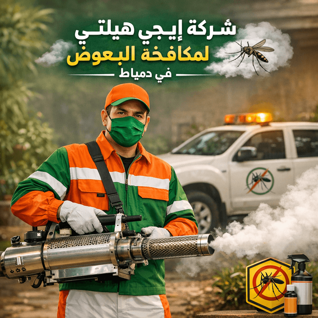 مكافحة البعوض في دمياط