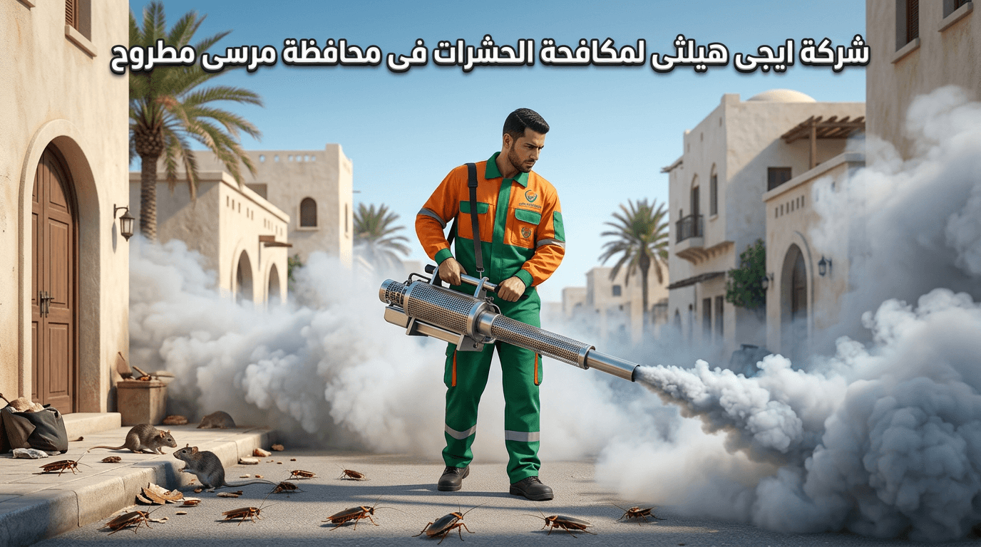 شركة مكافحة حشرات في مرسي مطروح
