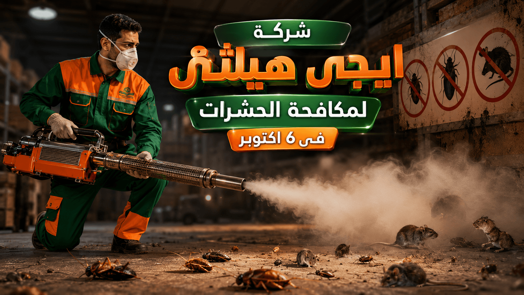 أفضل شركة مكافحة حشرات في 6 أكتوبر
