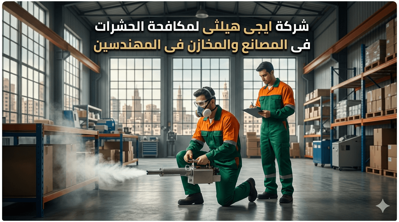 مكافحة حشرات للمحلات التجارية في المهندسين